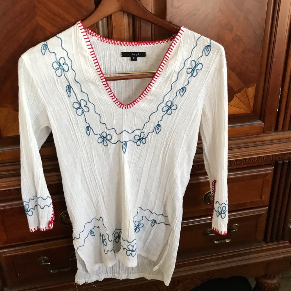 T Bags Tunic Blouse